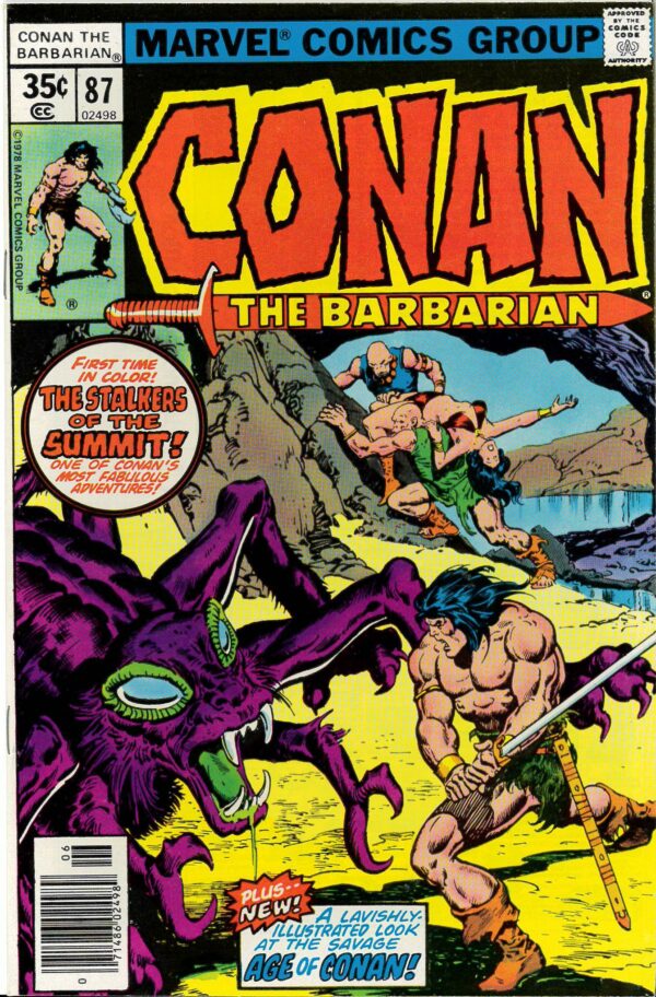 CONAN THE BARBARIAN (1970-1993 SERIES) #87: 9.8 (NM)