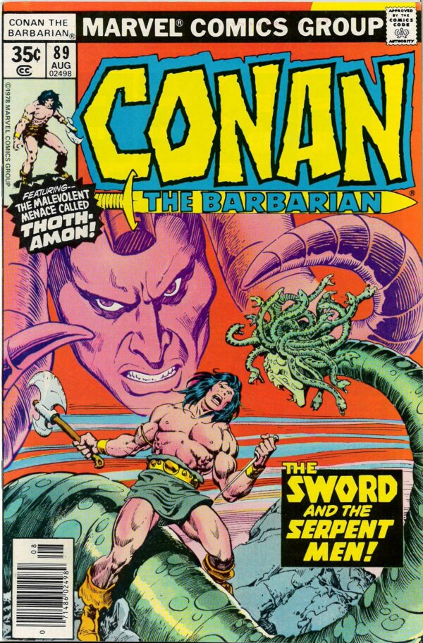 CONAN THE BARBARIAN (1970-1993 SERIES) #89: 9.8 (NM)