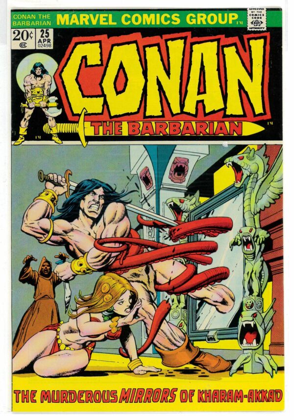 CONAN THE BARBARIAN (1970-1993 SERIES) #25: 9.6 (M)