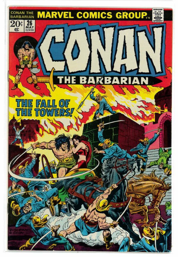 CONAN THE BARBARIAN (1970-1993 SERIES) #26: 9.0 (VF/NM)