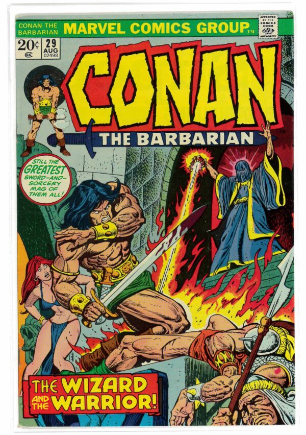CONAN THE BARBARIAN (1970-1993 SERIES) #29: 9.6 (M)