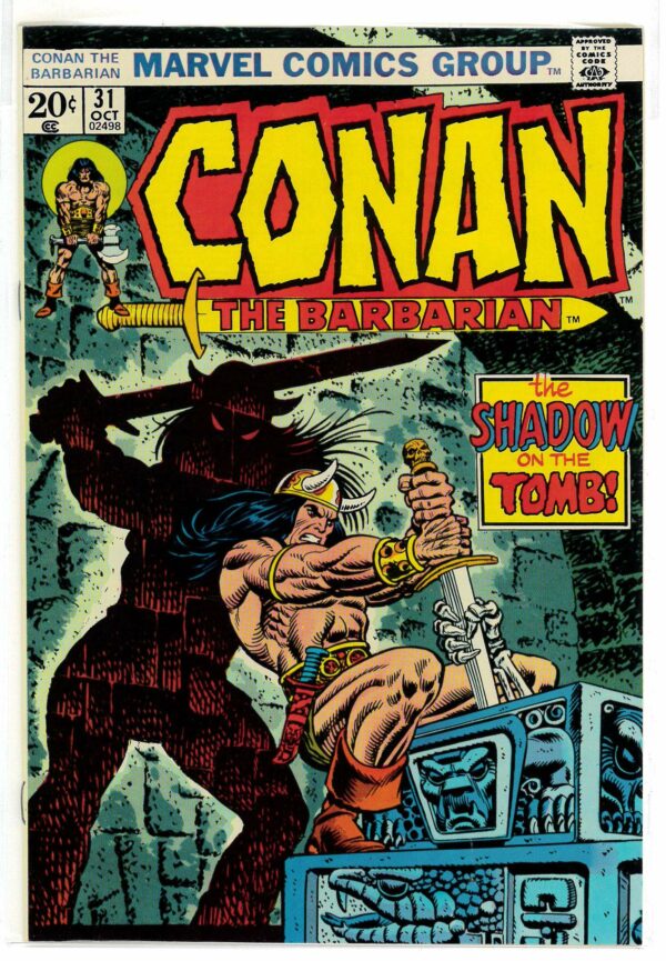 CONAN THE BARBARIAN (1970-1993 SERIES) #31: 9.8 (M)