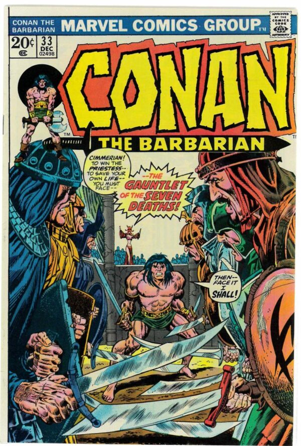 CONAN THE BARBARIAN (1970-1993 SERIES) #33: 9.6 (NM)