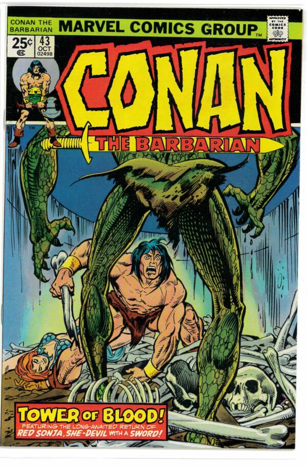 CONAN THE BARBARIAN (1970-1993 SERIES) #43: Red Sonja: NM 9.6