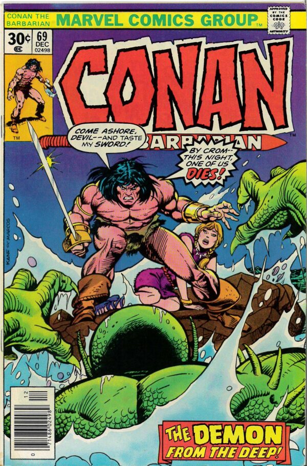 CONAN THE BARBARIAN (1970-1993 SERIES) #69: 9.2 (NM)