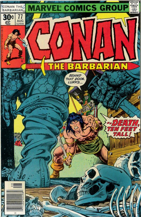 CONAN THE BARBARIAN (1970-1993 SERIES) #77: 9.2 (NM)