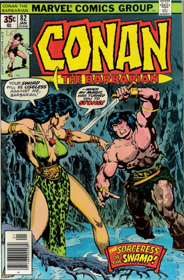 CONAN THE BARBARIAN (1970-1993 SERIES) #82: 9.2 (NM)