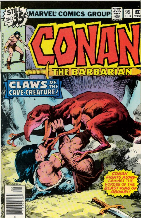 CONAN THE BARBARIAN (1970-1993 SERIES) #95: 9.2 (NM)