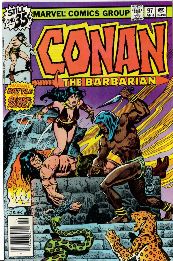 CONAN THE BARBARIAN (1970-1993 SERIES) #97: 9.2 (NM)