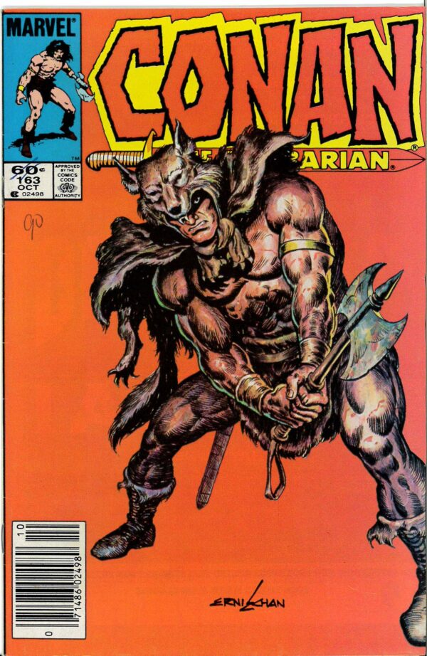 CONAN THE BARBARIAN (1970-1993 SERIES) #163: Newsstand Edition – VF/NM