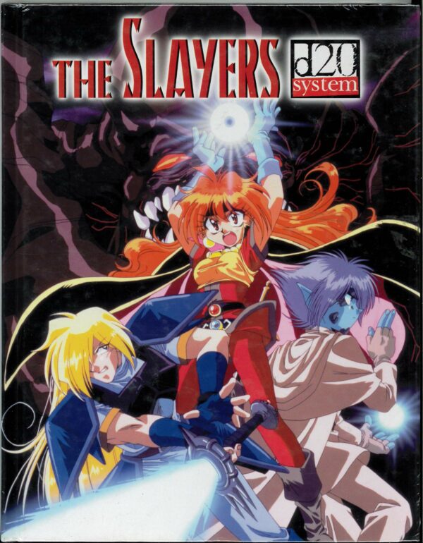 SLAYERS RPG: Core Rules D20 Hardcover (Brand New) Big Eyes Small Mouth