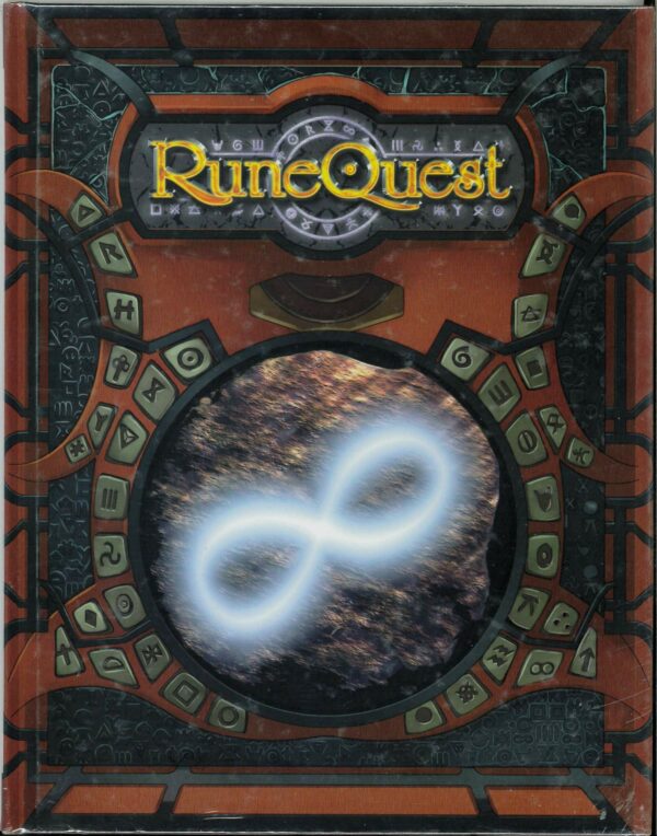RUNEQUEST RPG (4TH EDITION) #0: Core Rulebook (HC) (MGP 8100) (NM)