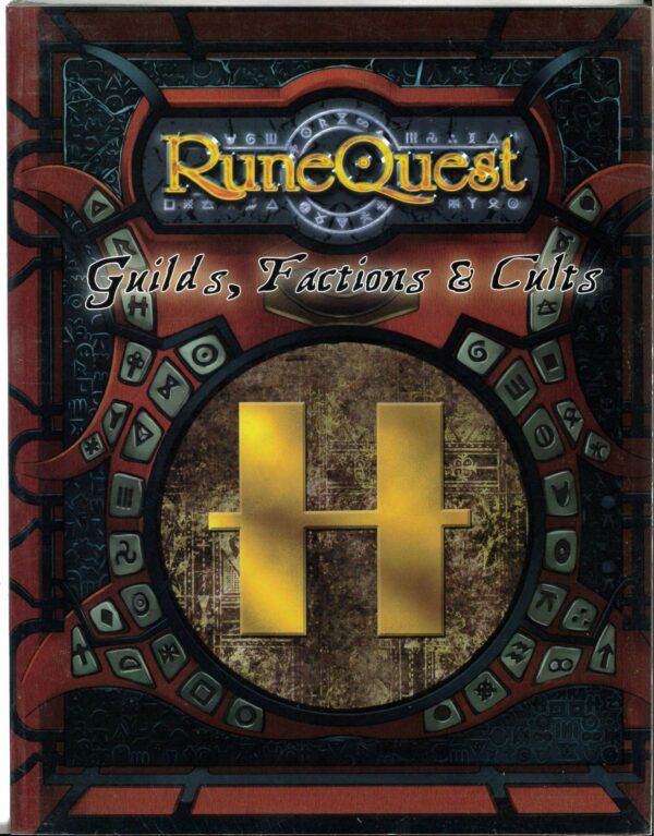 RUNEQUEST RPG (4TH EDITION) #0: Guilds, Factions and Cults (MGP 8160) (NM)