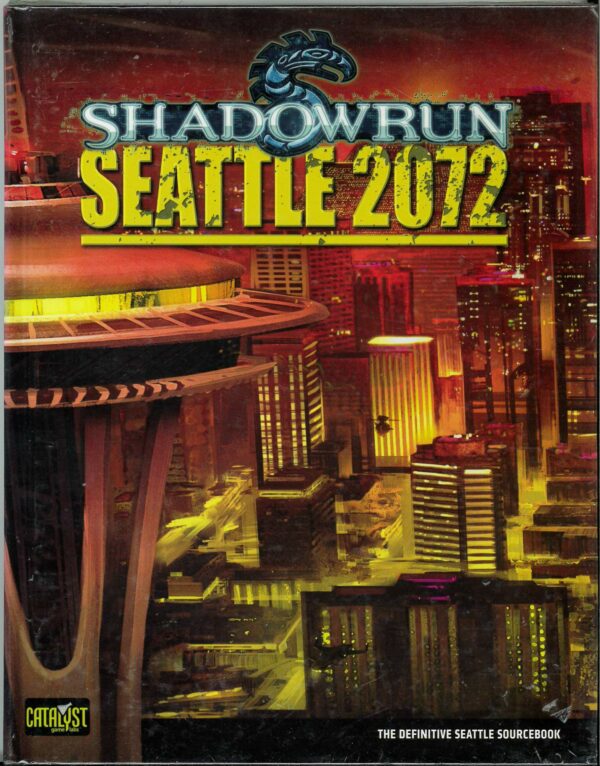 SHADOWRUN RPG 20TH ANNIVERSARY EDITION #102: Seattle 2072 (Brand New) NM – 25102