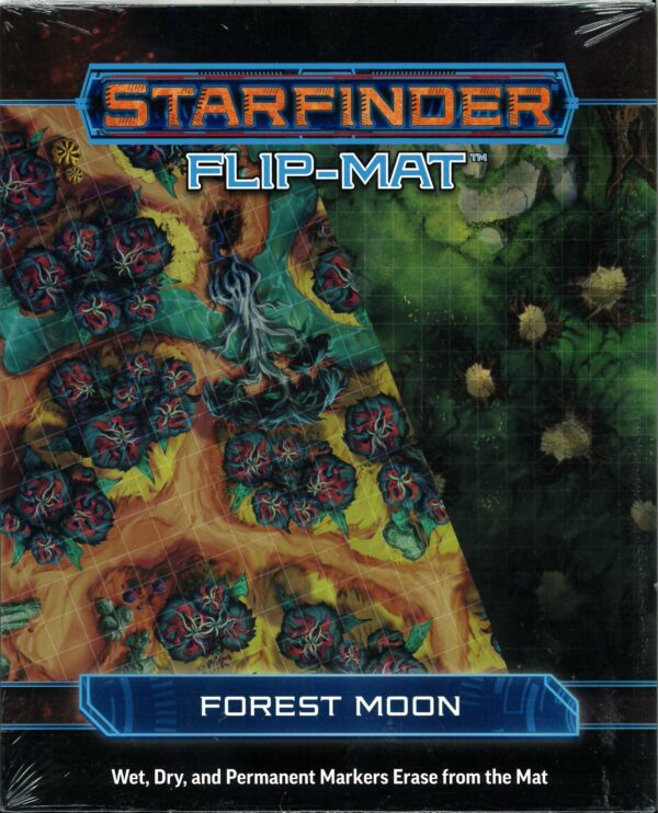 STARFINDER RPG (1ST EDITION) #108: Forest Moon flip-mat