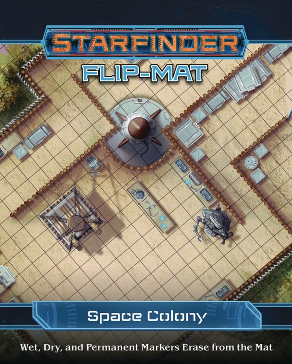 STARFINDER RPG #113: Space Colony flip-mat