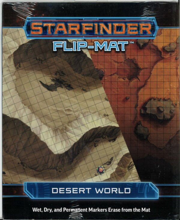STARFINDER RPG (1ST EDITION) #79: Desert World flipmat
