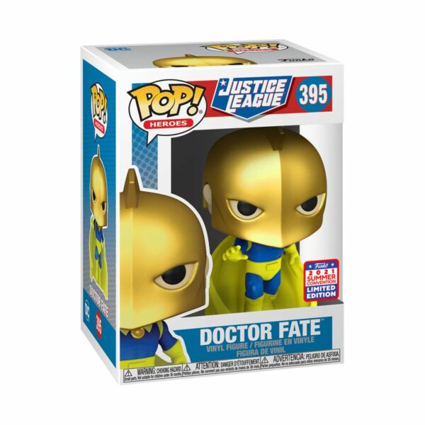 POP HEROES VINYL FIGURE #395: Doctor Fate (SDCC 2021)