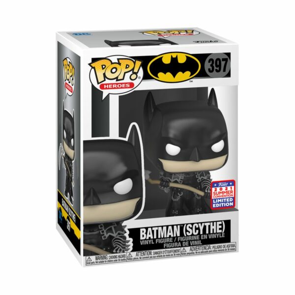 POP HEROES VINYL FIGURE #397: Batman (Scythe) (SDCC 2021)