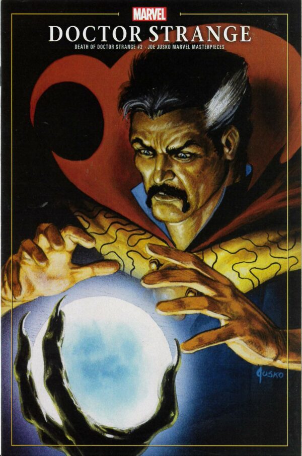 DEATH OF DOCTOR STRANGE #2: Joe Jusko Marvel Masterpieces cover