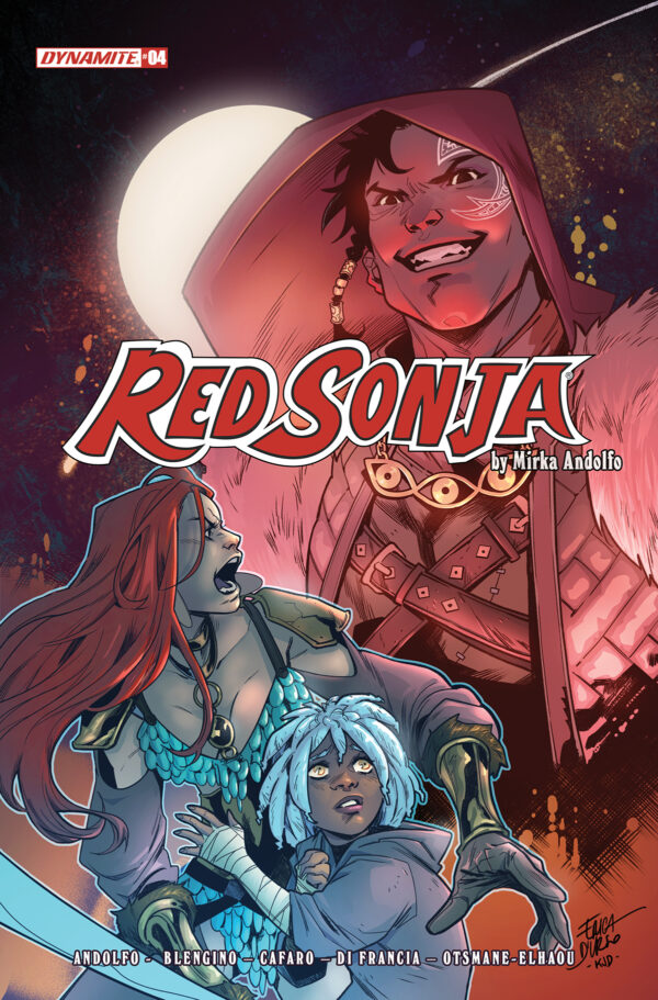 RED SONJA (2021 SERIES) #4: Erica D’Urso cover D