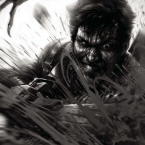 ARMY OF DARKNESS: 1979 #2: Francesco Mattina B&W virgin cover N