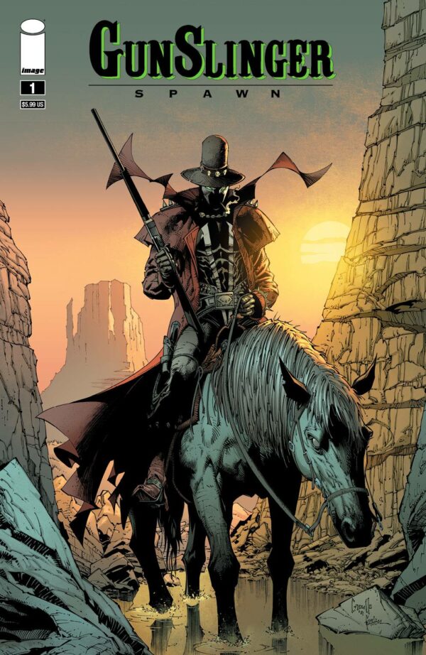 GUNSLINGER SPAWN #1: Greg Capullo cover D