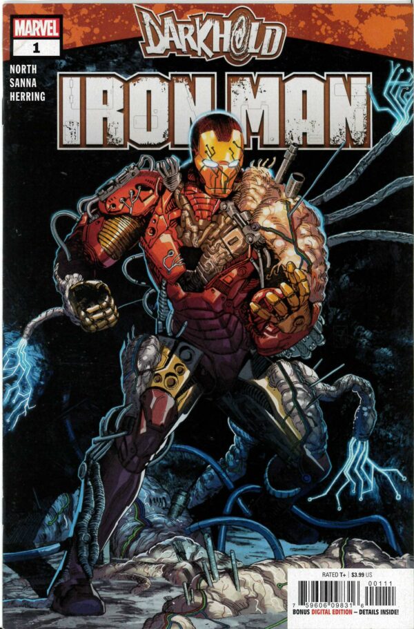 DARKHOLD (ONE SHOTS) #2: Iron Man #1 (Valerio Giangiordano cover)
