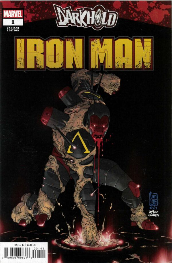 DARKHOLD (ONE SHOTS) #2: Iron Man #1 (Giuseppe Camuncoli cover)