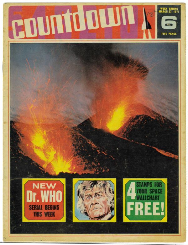 COUNTDOWN (1971-1973 SERIES) #6: Doctor Who – FN