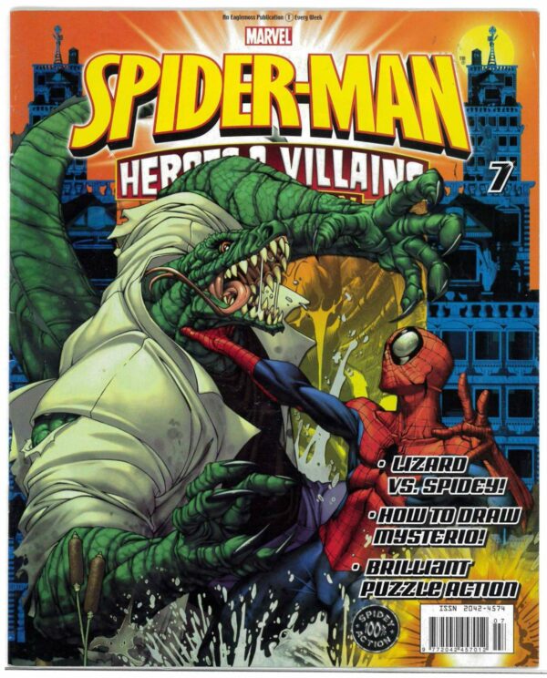 MARVEL SPIDER-MAN HEROES & VILLAINS COLLECTION #7: Comic only – NM