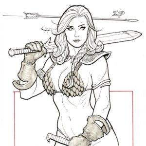 INVINCIBLE RED SONJA #6: Frank Cho virgin cover T