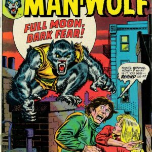 CREATURES ON THE LOOSE #30: 1st solo Man-Wolf series, 1st Agent Stroud – VG