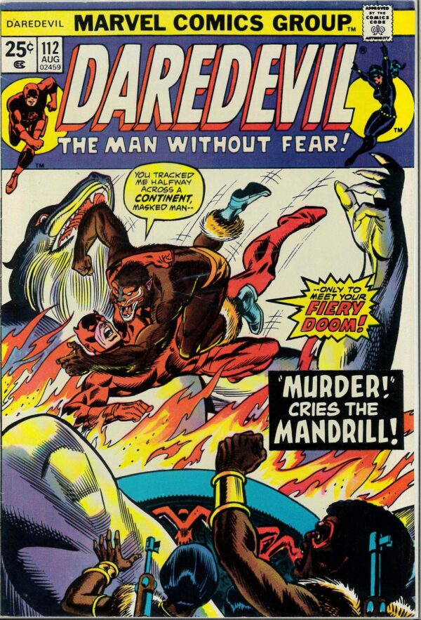 DAREDEVIL (1964-2018 SERIES) #112: Black Widow: NM