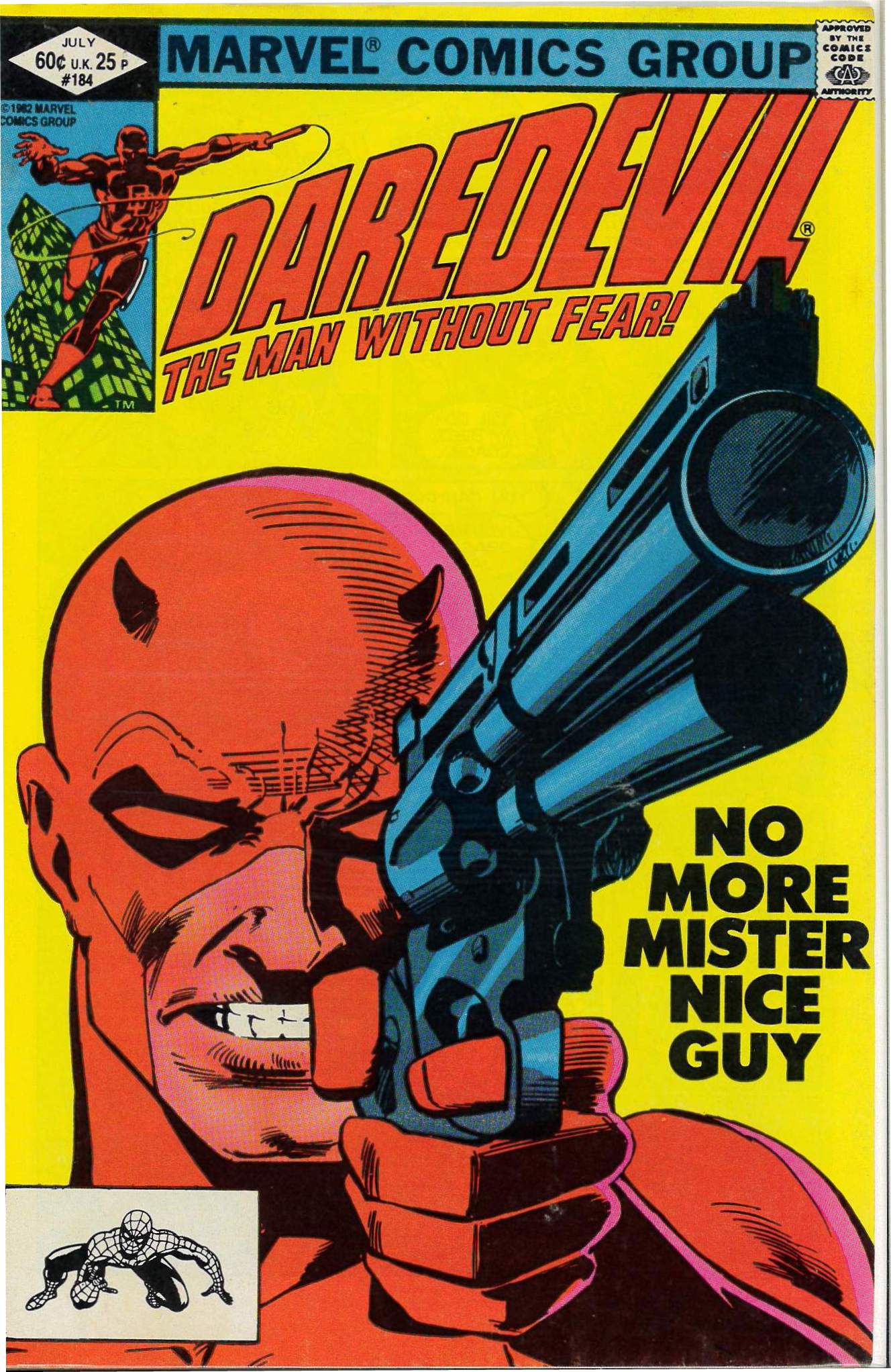 DAREDEVIL (1964-2018 SERIES) #184: Frank Miller – Newsstand Ed – NM DAREDEVIL (1964-2018 SERIES) #184: Frank Miller – Newsstand Ed – NM