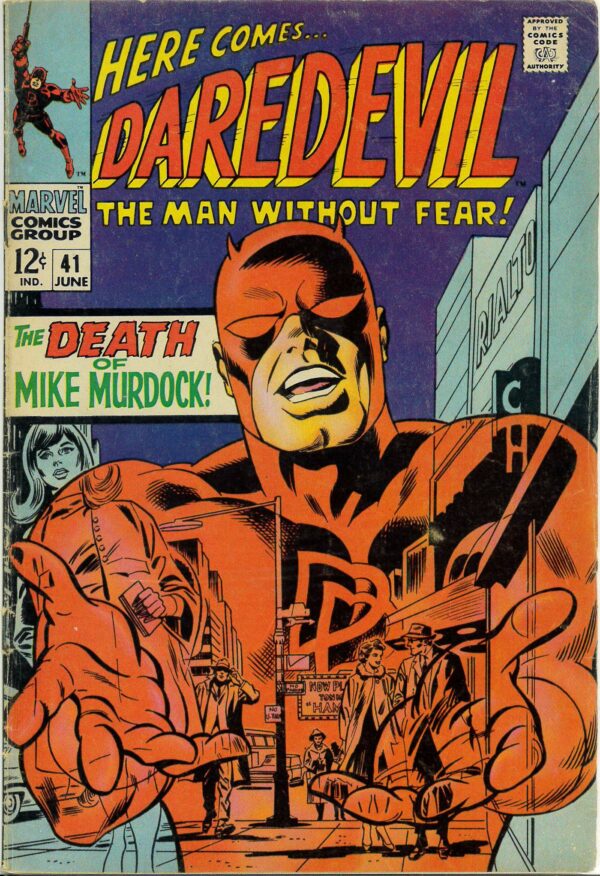 DAREDEVIL (1964-2018 SERIES) #41: VG