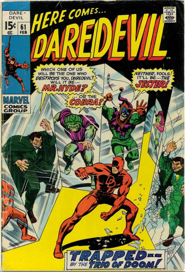 DAREDEVIL (1964-2018 SERIES) #61: VG