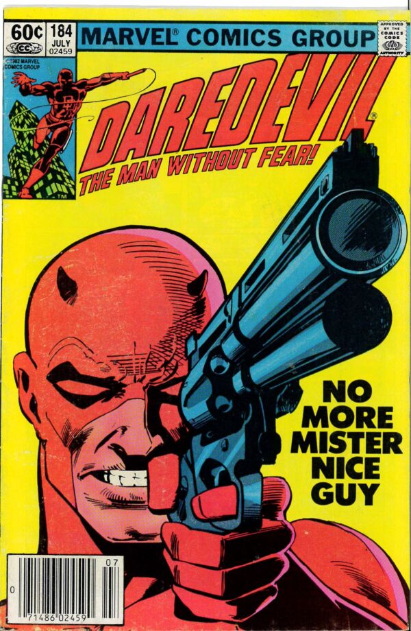 DAREDEVIL (1964-2018 SERIES) #184: Frank Miller – Newsstand Ed – FN