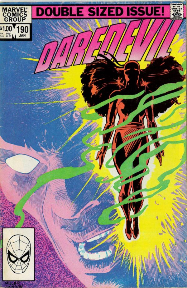 DAREDEVIL (1964-2018 SERIES) #190: Frank Miller: Resurrection/Elektra: Black Widow: NM