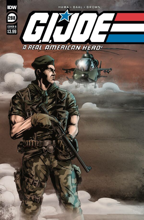 G.I. JOE: A REAL AMERICAN HERO (VARIANT EDITION) #288: Kewber Baal cover B