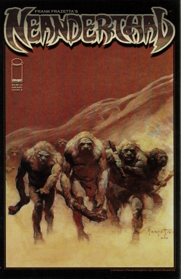 FRANK FRAZETTA’S NEANDERTHAL: Frank Frazetta cover A