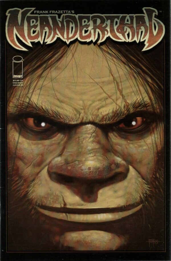 FRANK FRAZETTA’S NEANDERTHAL #0: Jay Fotos cover B