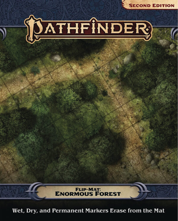 PATHFINDER MAP PACK #144: Enormous Forest Flip-mat