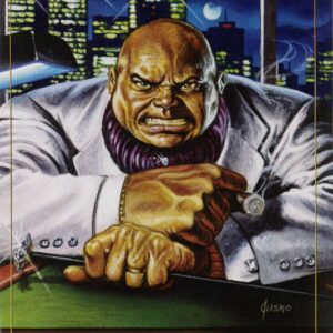 DAREDEVIL (2019 SERIES) #35: Joe Jusko Kingpin Marvel Masterpieces cover