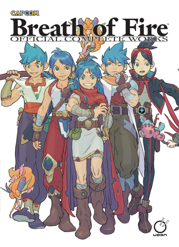 BREATH OF FIRE OFFICIAL COMPLETE WORKS: NM