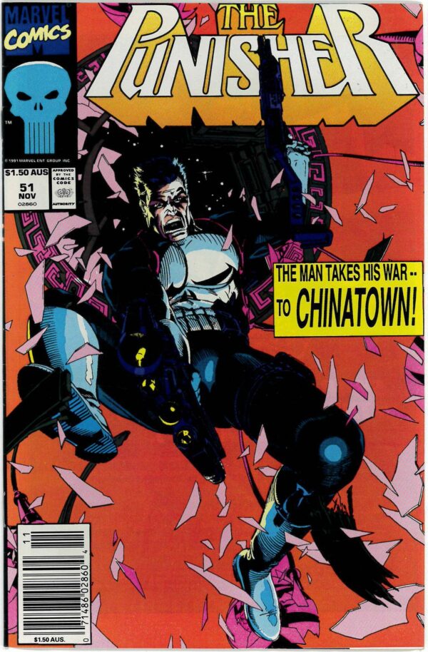 PUNISHER (1987 SERIES: AUSTRALIAN PRICE VARIANT) #51: NM