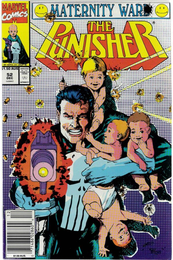 PUNISHER (1987 SERIES: AUSTRALIAN PRICE VARIANT) #52: NM