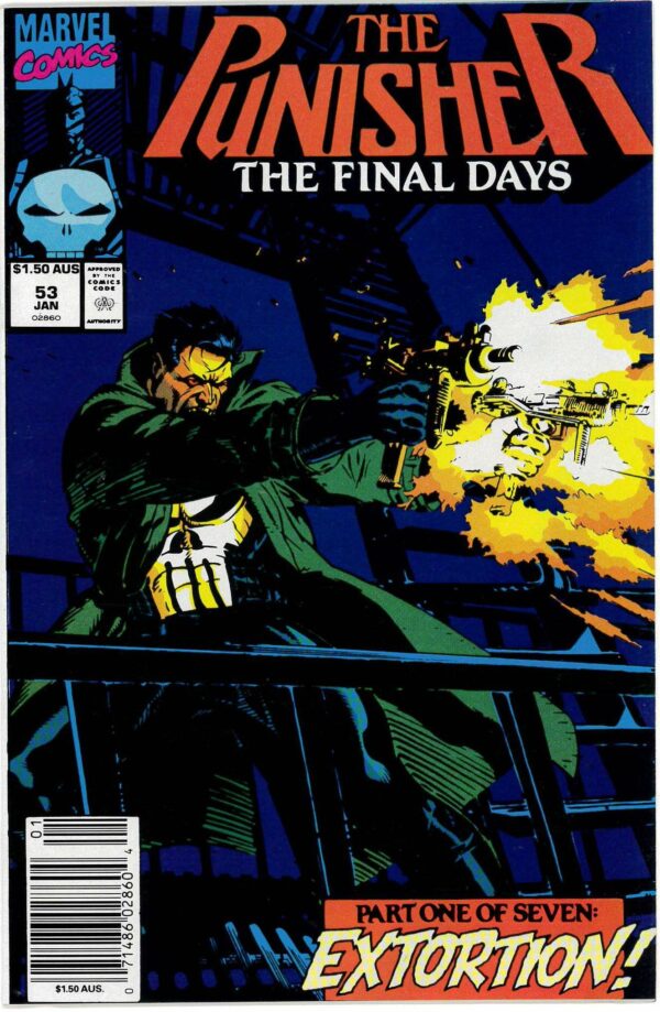 PUNISHER (1987 SERIES: AUSTRALIAN PRICE VARIANT) #53: NM