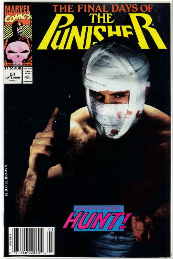 PUNISHER (1987 SERIES: AUSTRALIAN PRICE VARIANT) #57: NM