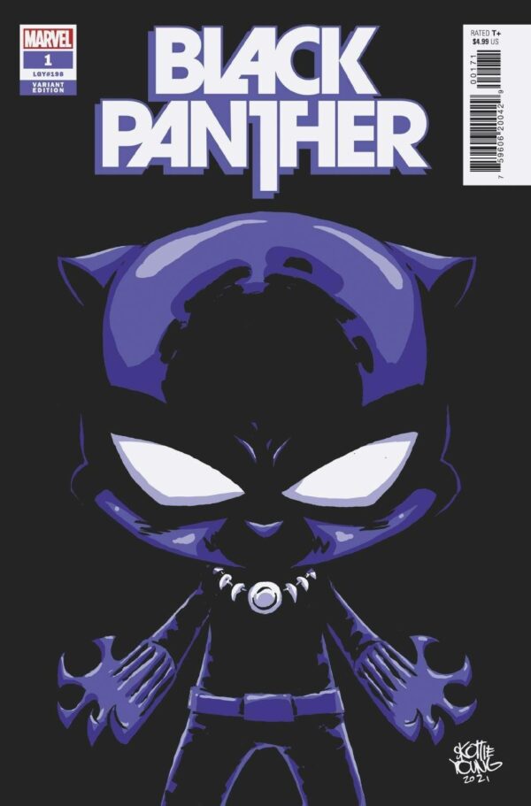 BLACK PANTHER (2021 SERIES) #1: Skottie Young Babies cover